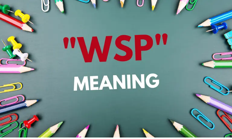 wsp meaning