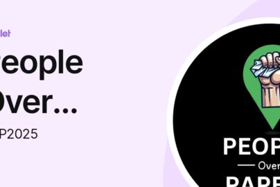 padlet people over papers