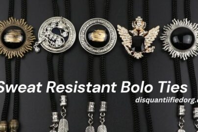sweat resistant bolo ties
