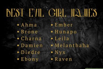 evil names