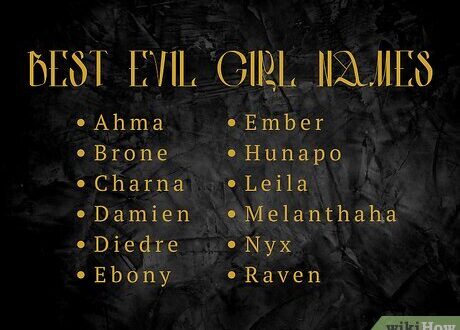 evil names