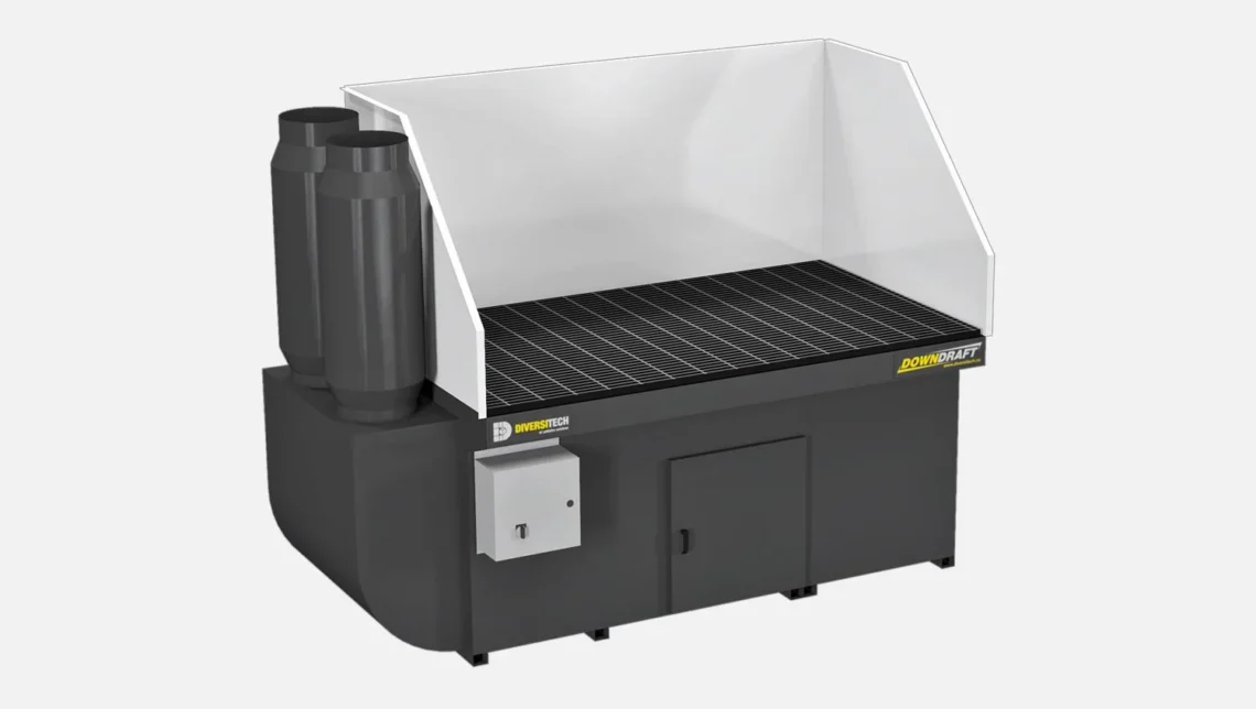 DiversiTech MDD-3X6 Monsoon Wet Downdraft Table