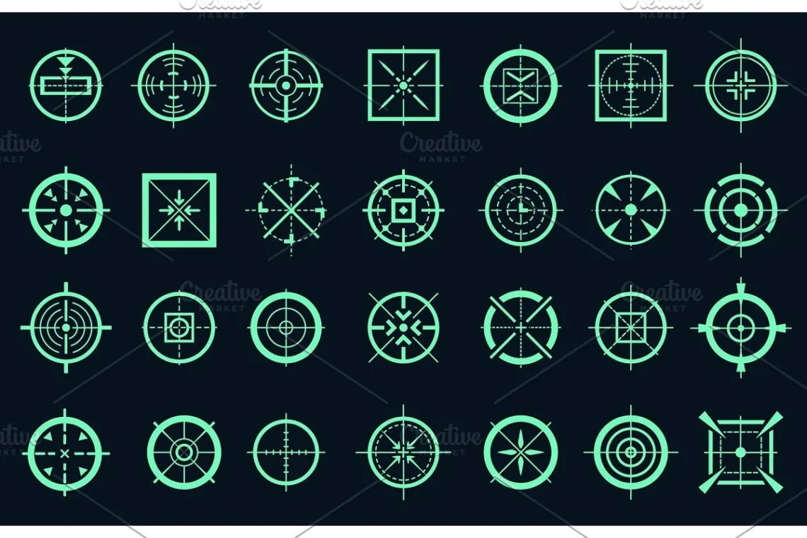 Fo76 Hud Icon Crosshari With Number