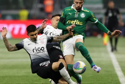 Sociedade Esportiva Palmeiras x Corinthians minuto a minuto