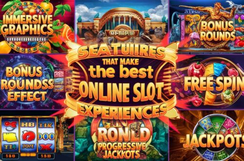 Top Features That Create the Best Online Slot Experience