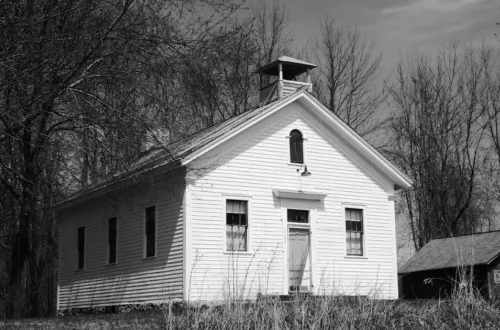 Muskegon County Schoolhouse Historic Stone Theft
