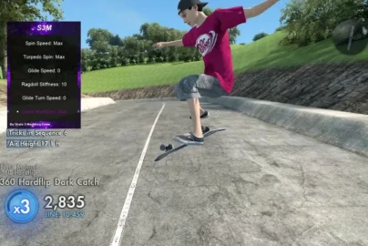 RPCS3 Skate 3 Mod Menu
