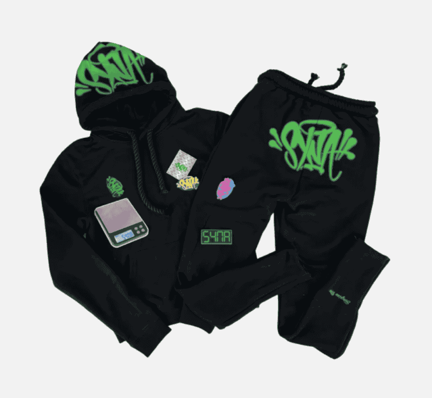 SYNA WORLD® CENTRAL CEE BRAND HOODIE TRACKSUIT T-SHIRT 40%OFF