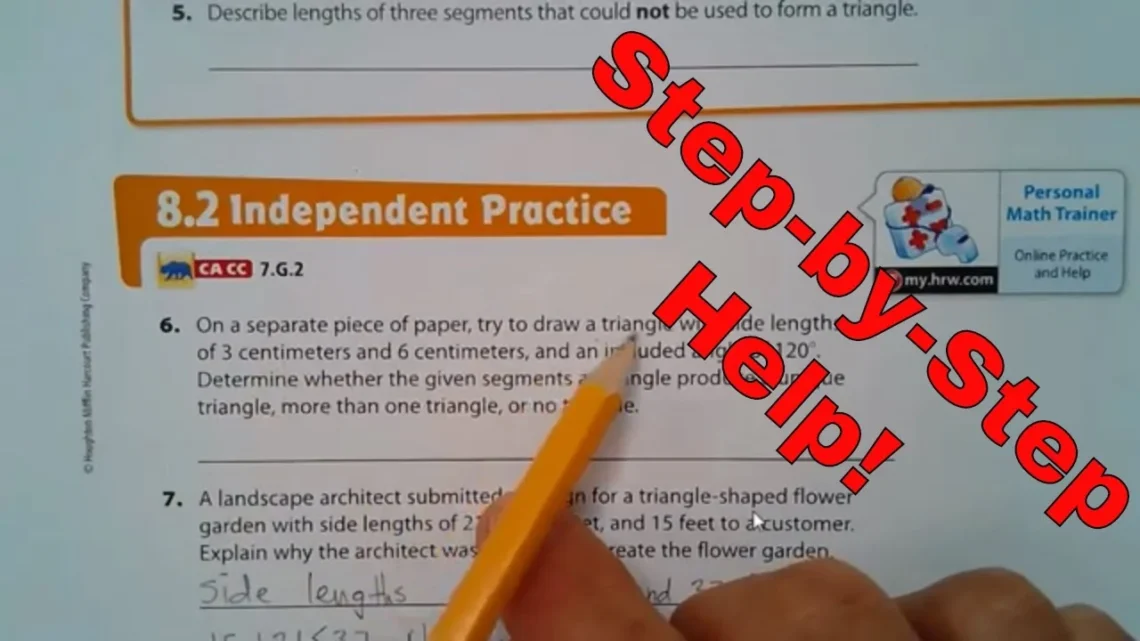 8.3 Independent Practice Page 221 Answer Key