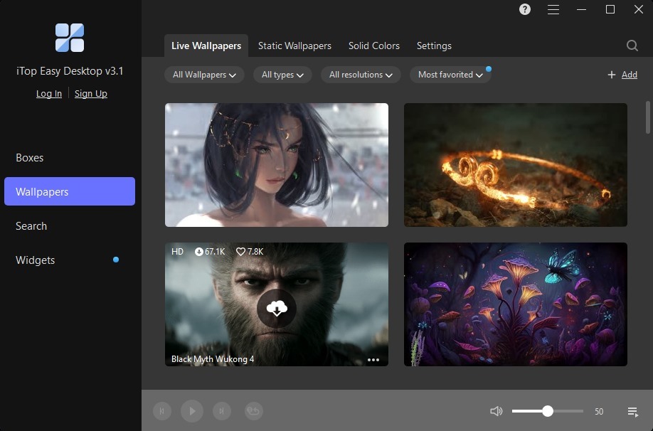 Dynamic Live Wallpapers for a Modern Desktop Look