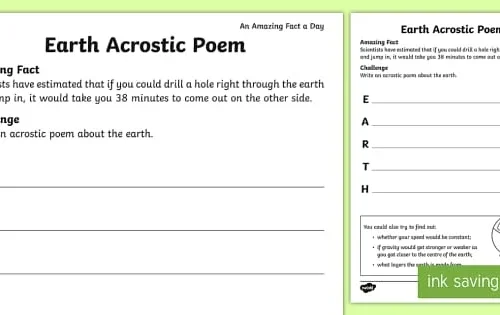How to Create an Acrostic Poem About Railroads SS (Social Studies)