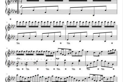 Künstlerleben Sheet Music Godowsky