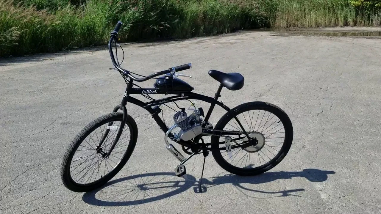 Motorized Bicycle Gas Powered