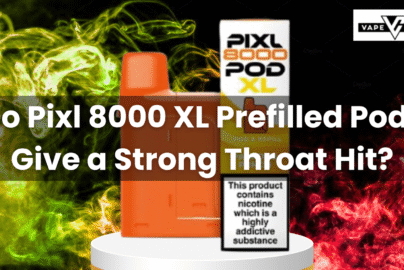 Do Pixl 8000 XL Prefilled Pods Give a Strong Throat Hit?