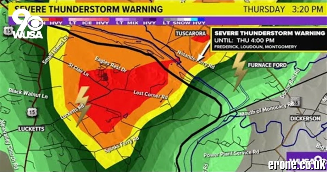 Multiple Severe Thunderstorm Alerts Issued for South Carolina Counties