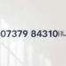 07379 843106: Who Owns This UK Mobile Number in 2026?