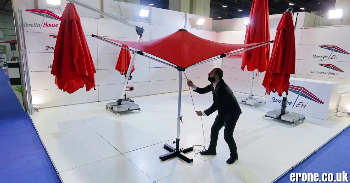 Ausbrella: The World’s Strongest Commercial Outdoor Umbrella