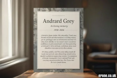 Andrew Grey obituary