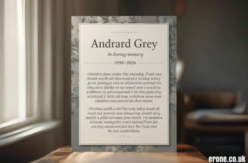 Andrew Grey obituary