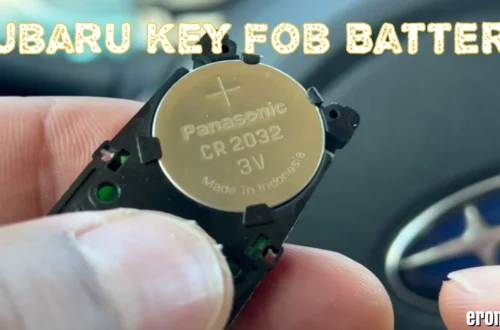 Subaru Key Fob Battery Replacement