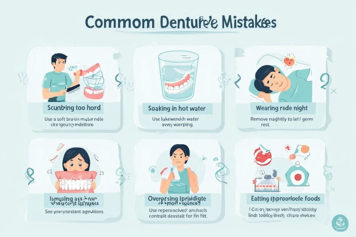 Common Mistakes People Make with Dentures and How to Avoid Them