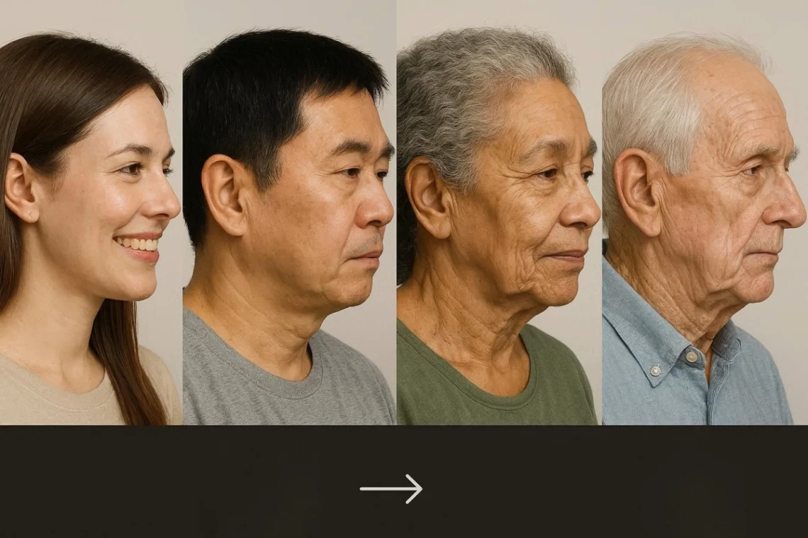 How Tooth Extraction Changes Your Face Over Time